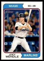 2023 Topps Heritage #238 Joey Wendle