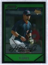 2007 Bowman Chrome Draft #BDP9 Jesus Flores