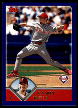 2003 Topps Base Set #76 Randy Wolf