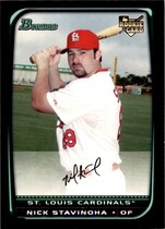 2008 Bowman Draft #BDP49 Nick Stavinoha