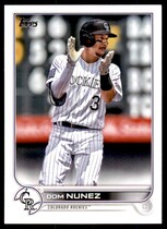 2022 Topps Base Set #193 Dom Nunez