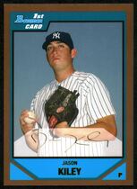 2007 Bowman Draft Draft Picks Gold #BDPP44 Jason Kiley