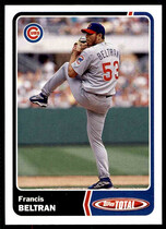 2003 Topps Total #286 Francis Beltran