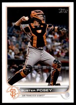 2022 Topps Base Set #209 Buster Posey