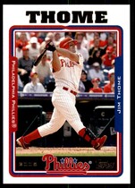 2005 Topps Base Set #25 Jim Thome