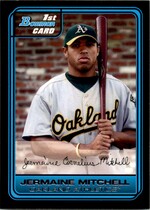 2006 Bowman Draft Draft Picks #DP33 Jermaine Mitchell