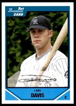 2007 Bowman Draft Draft Picks #BDPP19 Lars Davis