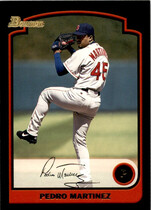 2003 Bowman Base Set #109 Pedro Martinez