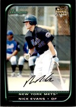 2008 Bowman Draft #BDP16 Nick Evans