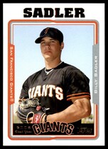 2005 Topps Update #UH267 Billy Sadler