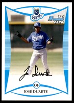 2008 Bowman Prospects #BP40 Jose Duarte