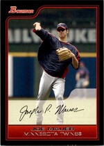 2006 Bowman Base Set #164 Joe Mauer
