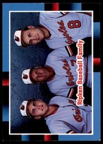 1988 Donruss Base Set #625 Ripken Family