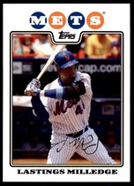 2008 Topps Base Set Series 1 #186 Lastings Milledge