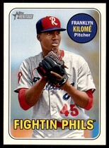 2018 Topps Heritage Minor League #104 Franklyn Kilome