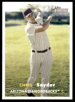 2006 Topps Heritage #121 Chris Snyder