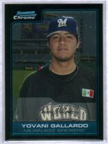 2006 Bowman Chrome Draft Futures Game Prospects #FG13 Yovani Gallardo