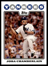 2008 Topps Base Set Series 2 #596 Joba Chamberlain