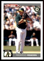2004 Topps Total #702 Ricardo Rincon