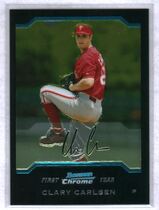 2004 Bowman Chrome Draft #BDP98 Clary Carlsen