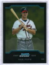 2004 Bowman Chrome Draft #BDP120 Van Pope