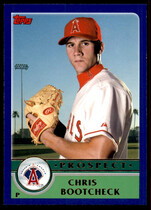 2003 Topps Traded #T155 Chris Bootcheck