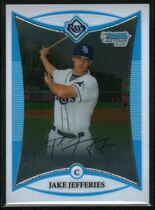 2008 Bowman Chrome Draft Prospects #BDPP55 Jake Jefferies