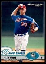 2003 Donruss Base Set #68 Justin Wayne