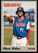 2019 Topps Heritage Minor League #48 Adonis Medina