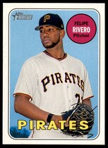 2018 Topps Heritage #354 Felipe Rivero