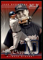 2005 Fleer Showcase #40 Chipper Jones