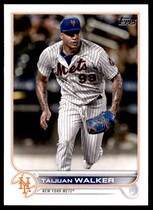 2022 Topps Base Set #312 Taijuan Walker