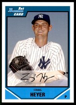 2007 Bowman Draft Draft Picks #BDPP36 Craig Heyer