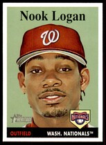 2007 Topps Heritage #442 Nook Logan