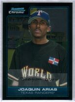 2006 Bowman Chrome Draft Futures Game Prospects #FG40 Joaquin Arias