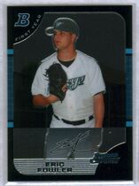 2005 Bowman Chrome Draft #BDP50 Eric Fowler