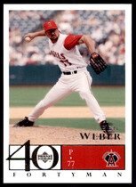 2003 Upper Deck 40-Man #17 Ben Weber