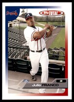 2005 Topps Total #132 Julio Franco