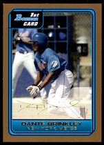 2006 Bowman Prospects Gold #B54 Dante Brinkley