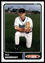 2003 Topps Total #400 Nick Bierbrodt