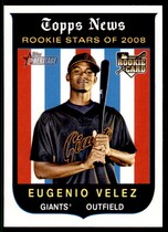 2008 Topps Heritage #145 Eugenio Velez