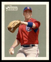 2006 Bowman Heritage Mini Draft Pick Variations #BHP90 Chris Marrero
