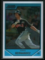 2007 Bowman Chrome Draft Futures Game Prospects #BDPP102 Gorkys Hernandez