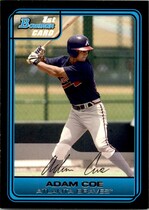 2006 Bowman Draft Draft Picks #DP34 Adam Coe