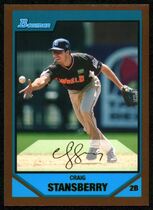 2007 Bowman Draft Futures Game Prospects Gold #BDPP96 Craig Stansberry