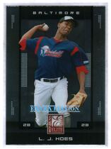 2008 Donruss Elite Extra Edition #67 L. J. Hoes