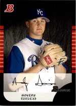 2005 Bowman Draft #BDP7 Andy Sisco