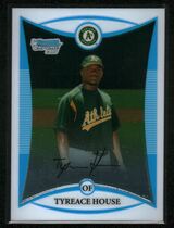 2008 Bowman Chrome Draft Prospects #BDPP8 Tyreace House