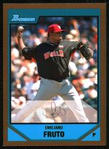 2007 Bowman Draft Futures Game Prospects Gold #BDPP70 Emiliano Fruto
