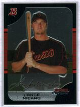 2005 Bowman Chrome Draft #BDP24 Lance Niekro